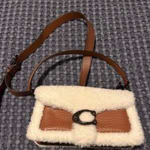 Coach tabby Sherpa bag